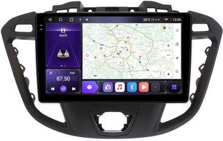 Магнитола для Ford Transit Custom 2012+ - Kuberg OL-9288 QLed+2K, Android 12, TS10,  CarPlay, 4G SIM-слот