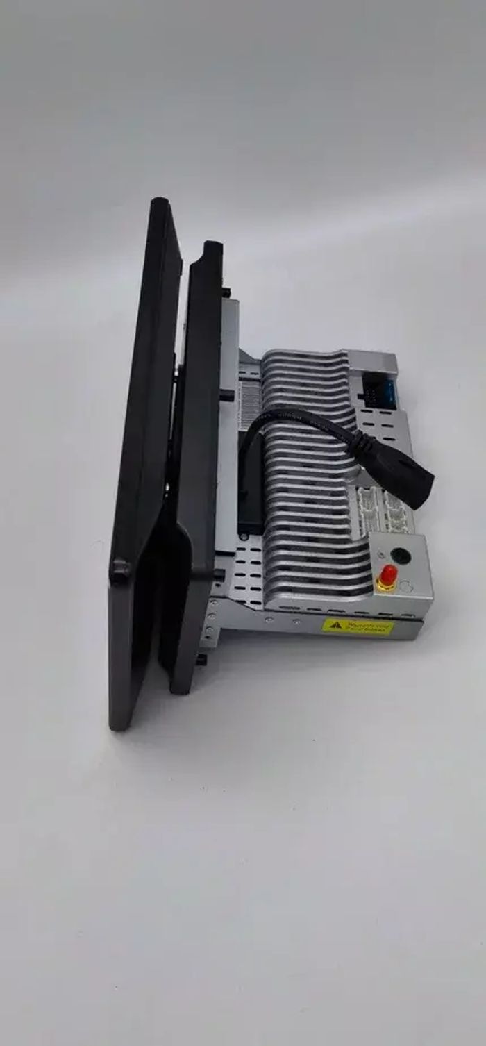 1DIN магнитола - Kuberg OL-1032-1D-D поворотный монитор 13.3" на Android 10, Быстрая, 4G-SIM-слот