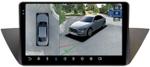 Магнитола для BMW X1 E84 2009-2014 (взамен верхнего бардачка) - FarCar BX219M-360 монитор 10.36" 2K QLED на Android 13, 6Гб+128Гб, CarPlay, 4G SIM-слот, 4 камеры в комплекте
