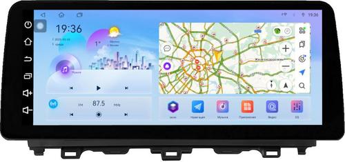 Магнитола для Honda Accord 10 2017-2021 (без штатного 360) - FarCar монитор 12.3" 2K QLED на Android 14, TS10, CarPlay, 4G SIM-слот