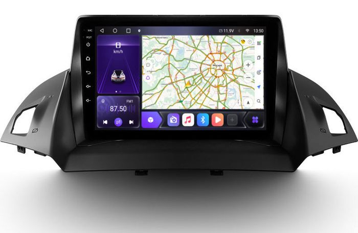 Магнитола для Ford Kuga 2 2013-2019 - Kuberg OL-9203-1 IPS, Android 10, 4G SIM-слот