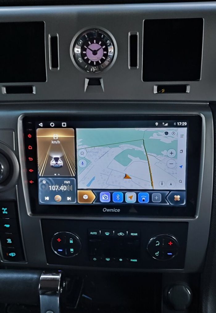 Магнитола для Hummer H2 2002-2009 - Kuberg EW-9298 QLed, Android 12, TS10, CarPlay, 4G SIM-слот