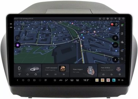 Магнитола для Hyundai iХ35 2010-2015 - Kuberg OL-1702 QLed+2K, Android 13, UIS7870 (DUDU7), CarPlay, SIM-слот