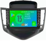 Магнитола для Chevrolet Cruze 2009-2012 - Airoc AB-1308 (кнопки и крутилки), Android 13, Быстрая, SIM-слот, CarPlay