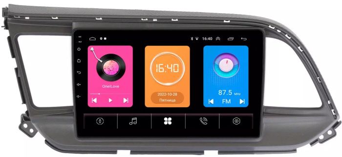 Магнитола для Hyundai Elantra 2019-2020 - GT9-9207 на Android 10