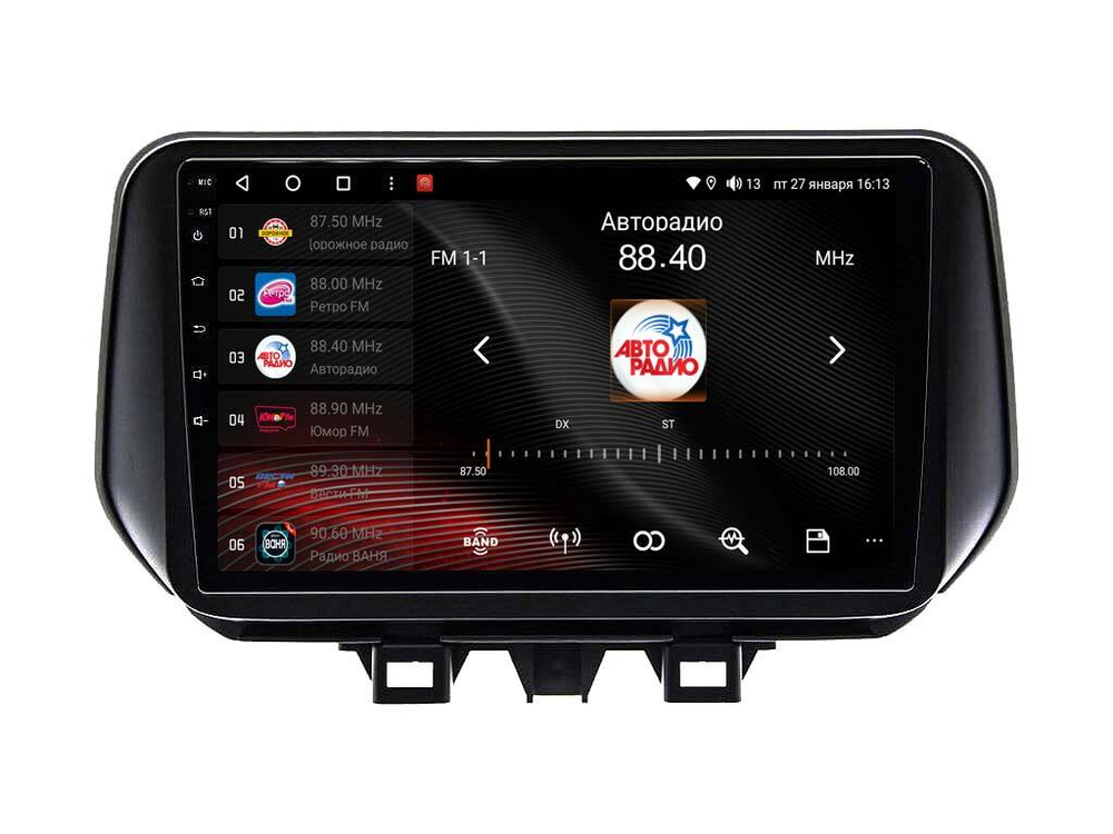 Магнитола для Hyundai Tucson 2018-2021 - Vaycar VA23-1135 на Android 13, 8-ядер, 4G SIM-слот