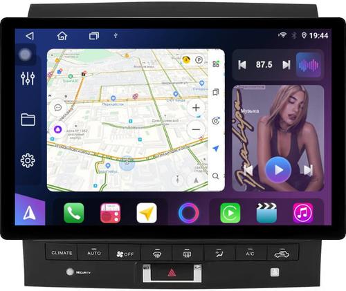 Магнитола для Toyota Land Cruiser 200 2007-2009 (климат на ШГУ) - FarCar BX877 монитор 13" 2K QLED на Android 13, TS10, 6+128, CarPlay, 4G SIM-слот