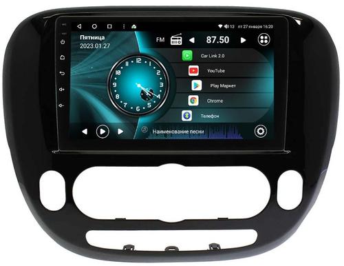 Магнитола для KIA Soul 2014-2019 (кондиционер, рамка матовая) - Vaycar VA27-526M на Android 13, 4G SIM-слот