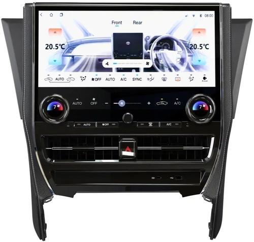 Магнитола для Toyota Alphard 30, Vellfire 2015-2023 (любая комплектация) - Kuberg ZH-T1401BL (черная) на Android 12, 8Гб+128Гб, 4G SIM-слот, CarPlay