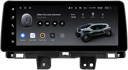 Магнитола для Honda CR-V 2012-2018 - Teyes LUX ONE монитор 12.3" 2K QLED на Android 10, CarPlay, 4G SIM-слот, 6/128ГБ