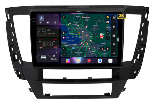 Магнитола для Mitsubishi Pajero Sport 3 2020-2024, Montero Sport - Redpower 85426 PRO/PROmax ТОП звук, 2K QLED, Android 14, CarPlay, 4G SIM-слот