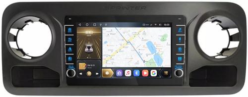 Магнитола для Mercedes-Benz Sprinter 2018-2024+ (top) - Kuberg SF-1021-2 Android 12, TS10, CarPlay, 4G SIM-слот