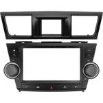 Магнитола для Toyota Highlander 2 2007-2013 XU40 - Kuberg OL-9431-2 QLed+2K, Android 12, Быстрая, CarPlay, 4G SIM-слот (кнопки + крутилки)