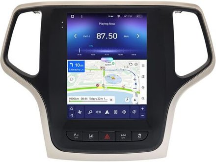 Магнитола для Jeep Grand Cherokee WK2 2013-2022 - Teyes TPRO 2 монитор 9.7" QLED в стиле "Тесла" на Android 10, TS10, 4G SIM-слот