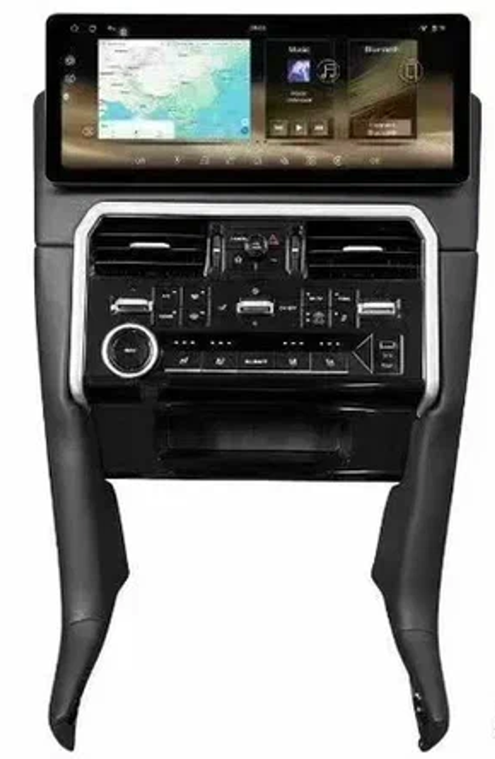 Магнитола для Nissan Patrol Y62, Infiniti QX56/QX80 2010-2019 - Kuberg KP-N1701BL монитор 17", Android 13, 12/256Гб, CarPlay, 4 SIM-слот, беспроводная зарядка