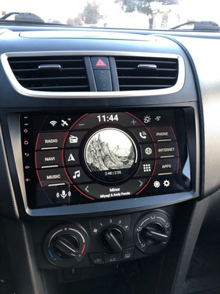 Магнитола для Suzuki Swift 2011-2015 - Vaycar VA75-0179 на Android 13, 8-ядер, 2Гб-32Гб, 4G SIM-слот