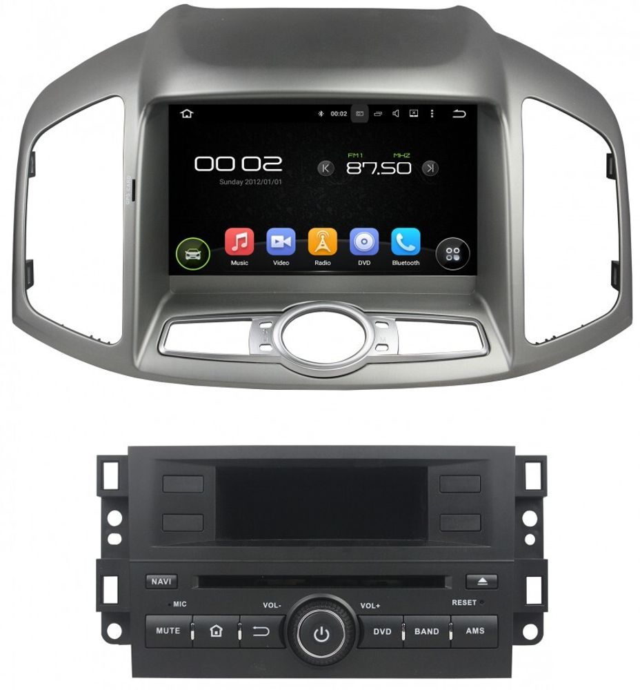 Магнитола для Chevrolet Captiva 2011-2015 - Kuberg KR-8030-T8 на Android 9.0, 8-ЯДЕР, 2ГБ-32ГБ