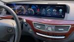 Магнитола для Mercedes-Benz S-класс (W221) 2005-2013, CL (C216) - Parafar PF7121A138/128S монитор 12.3" на Android 13, Быстрая, CarPlay, 4G SIM-слот