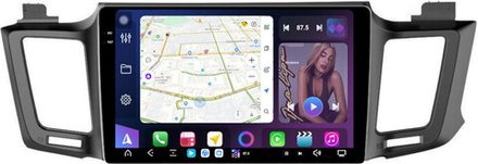 Магнитола для Toyota RAV4 4 2012-2019 - FarCar XXL468M монитор 10.36" 2K QLED на Android 14, TS20, 8+256Гб, CarPlay, 4G SIM-слот