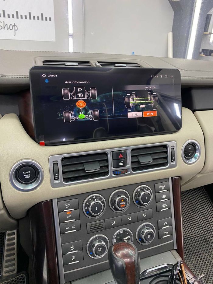 Магнитола для Range Rover 2005-2012 - RDL-1663-12 монитор 12.3" на Android 12, Быстрая, CarPlay, 4G SIM-слот