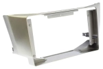 Магнитола для Toyota Harrier XU30 2003-2013, Lexus RX U30 2003-2009 (монохром, рамка вниз) - Teyes CC3-2K монитор 9.5" 2K QLED на Android 10, ТОП процессор, CarPlay, 4G SIM-слот