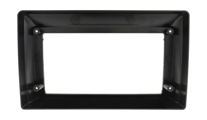 Комплект рамки с разъёмами 9" Nissan Patrol Y62 2010-2019 (экран климата снизу)