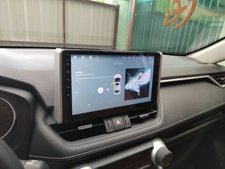 Магнитола для Toyota RAV4 2019+ (рынок РФ и ОАЭ) - Vaycar VA77-1161-2K на Android 13, 8-ядер, 2K QLED, ТОП процессор, CarPlay,4G SIM-слот