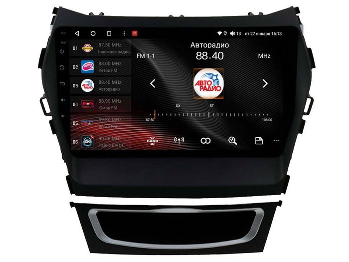 Магнитола для Hyundai Santa Fe 2012-2018 - Vaycar VA23-0209 на Android 13, 8-ядер, 2Гб-32Гб, 4G SIM-слот