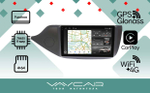 Магнитола для KIA Ceed 2 (JD) 2012-2018 (рамка матовая) - Vaycar VA27-0217-2K на Android 13, 8-ядер, 2K QLED, ТОП процессор, CarPlay,4G SIM-слот