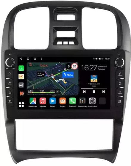 Магнитола для Hyundai Sonata 2001-2013 - Canbox 9-268 Android 10, ТОП процессор, CarPlay, 4G SIM-слот