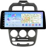 Магнитола для Hyundai Accent 2000-2011 - FarCar монитор 12.3" 2K QLED на Android 14, Быстрая, CarPlay, 4G SIM-слот