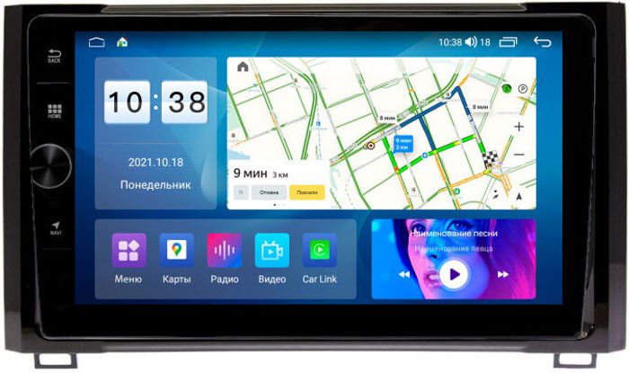 Магнитола для Toyota Tundra 2 2013-2022 - Parafar PF441LHDAV на Android 12, ТОП процессор, 3Гб+32Гб, CarPlay, 4G SIM-слот