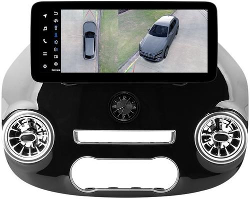 Магнитола для Mercedes-Benz Vito W447 2014-2024 - Teyes LUX ONE 360 монитор 12.3" 2K QLED на Android 10, 6/128Гб, CarPlay, 4G SIM-слот, 4 камеры в комплекте