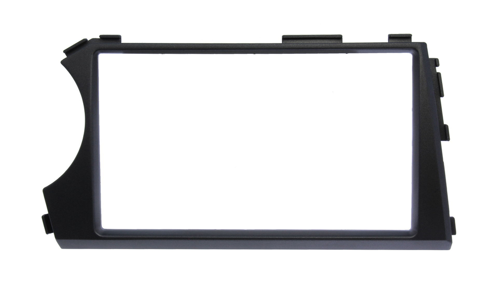 Комплект рамки с разъёмами 7" SsangYong Actyon 2005-2010, Actyon Sport, Kyron 2005-2016 2 Din
