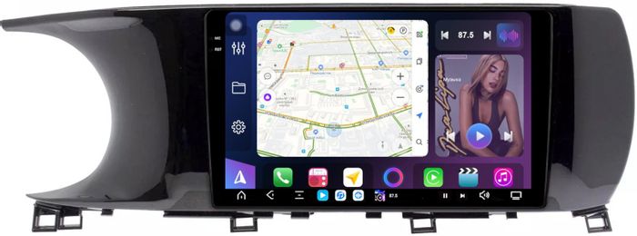 Магнитола для KIA K5 2020+ - FarCar XXL1002M монитор 10.36" 2K QLED на Android 14, TS20, 8+256Гб, CarPlay, 4G SIM-слот