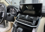 Магнитола для Toyota Land Cruiser 300 (экран климата снизу) - RDL-LC300-DVD монитор 12.3", Android 12, 8+128Гб, CarPlay, 4G SIM-слот, DVD привод в комплекте