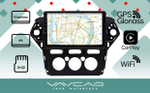 Магнитола для Ford Mondeo 4 2010-2014 - Vaycar VA17-1231 на Android 13, 8-ядер, 2Гб-32Гб, 4G SIM-слот
