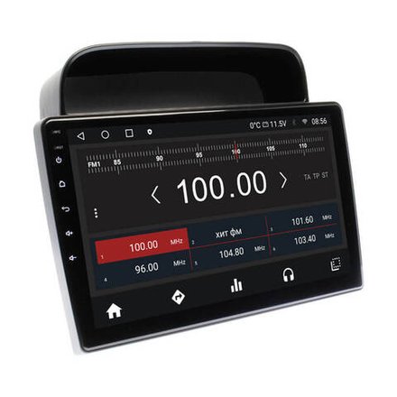 Магнитола для Toyota Land Cruiser 100 1998-2002 (правый руль, климат на ШГУ) - Teyes CC3L на Android 10, 8-ядер, CarPlay, 4G SIM-слот