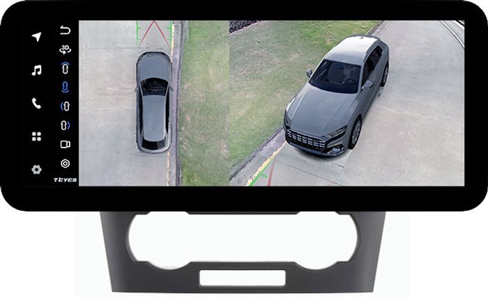 Магнитола для Chevrolet Epica 2006-2012 - Teyes LUX ONE 360 монитор 12.3" 2K QLED на Android 10, Быстрая, CarPlay, 4G SIM-слот, 4 камеры в комплекте