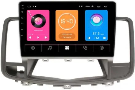 Магнитола для Nissan Teana 2008-2013 (монохром экран) -  GT10-1025 на Android 10, 2Гб-16Гб
