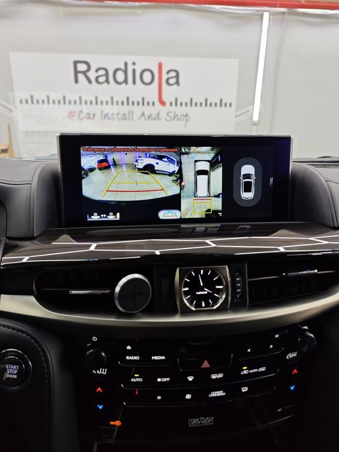 Магнитола для Lexus LX570 2016+ и LX450d - RDL-LEX-LX16 монитор 12.3" на Android 13, 8Гб+128Гб, CarPlay, 4G SIM-слот