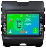 Магнитола для Ford Edge 2015+ - Airoc AB-1712 (кнопки и крутилки), Android 13, Быстрая, SIM-слот, CarPlay