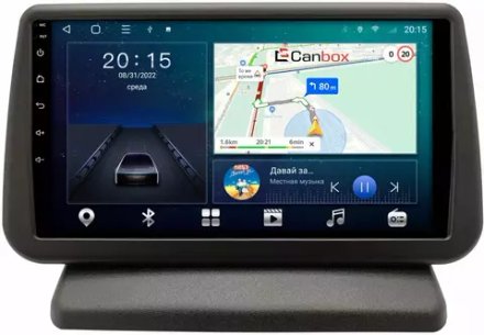 Магнитола для Nissan Note 2005-2013 (вместо верхнего бардачка) - CanBox 9-1416 Android 10, 8-ядер, SIM-слот