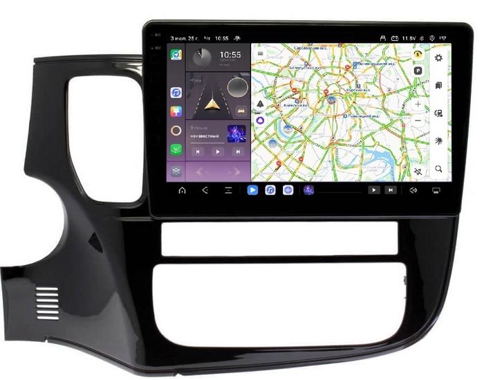 Магнитола для Mitsubishi Outlander 3 2012-2022 - Kuberg OL-1633 QLed+2K, Android 13, TS20, CarPlay, 4G SIM-слот