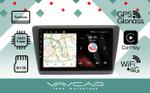 Магнитола для Skoda Rapid 2012-2020 - Vaycar VA65-3032 на Android 13, Быстрая, 4G SIM-слот