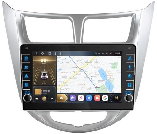 Магнитола для Hyundai Solaris 2010-2016 - Kuberg OL-9707 (кнопки и крутилки), Android 12, TS10, CarPlay, 4G SIM-слот