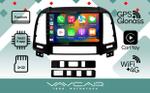 Магнитола для Hyundai Santa Fe 2006-2012 (рамка черная) - Vaycar VA23-0008 на Android 13, Быстрая, 4G SIM-слот
