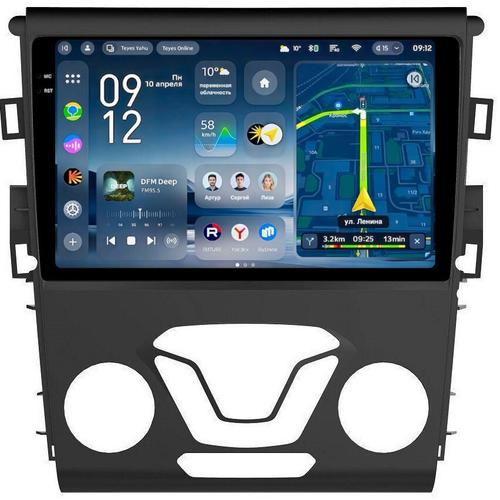 Магнитола для Ford Mondeo 5 2015-2020 - Teyes CC4-PRO монитор 9.5" 2K QLED на Android 13, Snapdragon 778G, ИИ, CarPlay, DSP, 4G SIM-слот