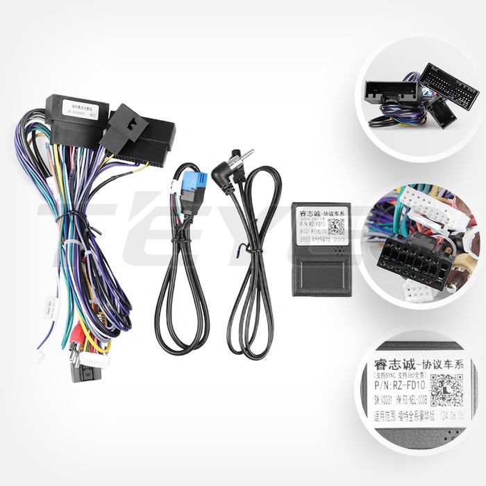 Магнитола для Ford Kuga 2 2012-2019 (без SYNC) - Teyes CC4 монитор 9.2" 2K QLED на Android 14, Snapdragon 680, DSP, CarPlay, 4G SIM-слот