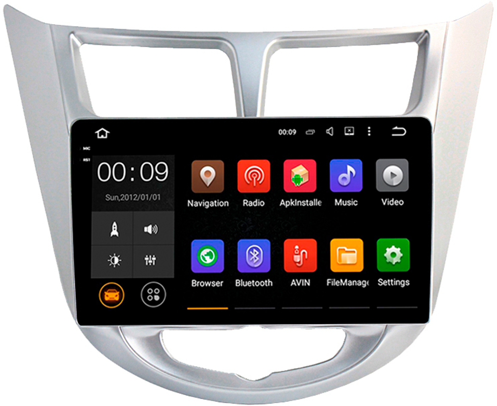 Магнитола для Hyundai Solaris 2010-2016 - AIROC 2K RX-2003 Android 13, QLed+2K, ТОП процессор, 8/128, CarPlay, SIM-слот